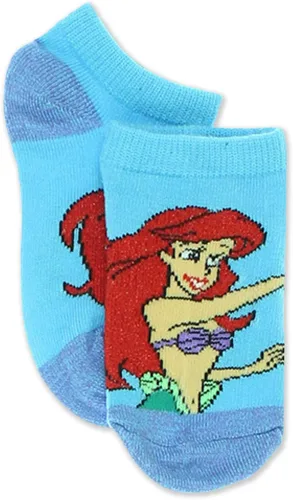 Vista 4 de Disney Princess Girls 6 pack Socks Set