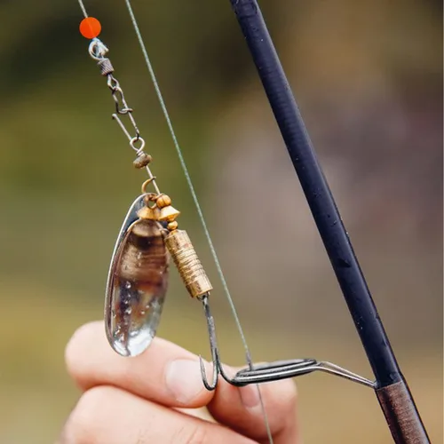 Vista 5 de Cuentas de plástico verde que brillan en la oscuridad, cuentas de goma suave para plataformas de pesca de agua dulce y salada