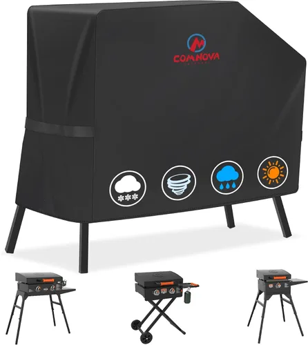 Vista 16 de Comnova - Cubierta de parrilla para Blackstone de 36 pulgadas - Funda de parrilla plana de 36" de 600D sin capucha, cubiertas de parrilla