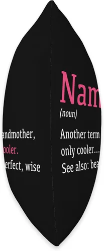 Vista 2 de Gifts For Nama Nama: Funny Definition Noun-Another Term Pillow, 16 x 16 pulgadas, multicolor