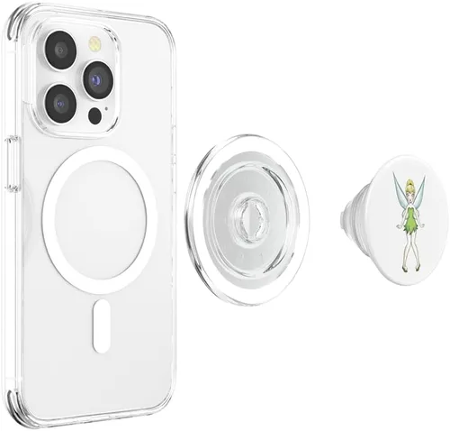 Vista 4 de Disney Tinker Bell Surprised PopSockets MagSafe PopGrip para iPhone