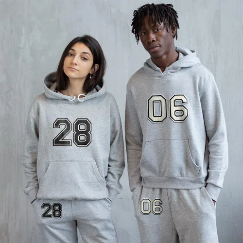 Vista 5 de Parches de letras para planchar, 5 piezas de letras individuales bordadas completas para ropa, vestido, sombrero, jeans, accesorios de bricolaje