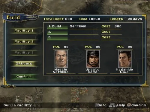 Vista 8 de Nobunaga's Ambition Iron Triangle - PlayStation 2
