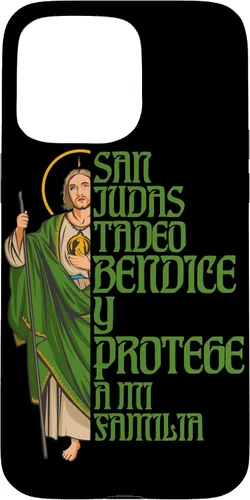 Vista 31 de Saint Jude Thaddeus. Bless and Protect My Family Case for iPhone 17