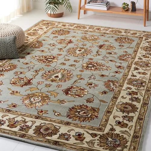 Vista 10 de SAFAVIEH Total Performance Collection - Alfombra decorativa, 2 x 3 pies, marrón y marfil, oriental, enganchada a mano, no desprende pelusa