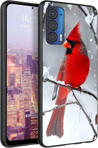Vista 22 de Funda de TPU suave para Motorola Moto Edge 2021/Motorola Edge 5G UW, ajuste delgado para Moto Edge 2021, antiarañazos antideslizante, cuerpo