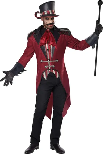 Vista 2 de Disfraz Wicked Ringmaster para hombre Multi