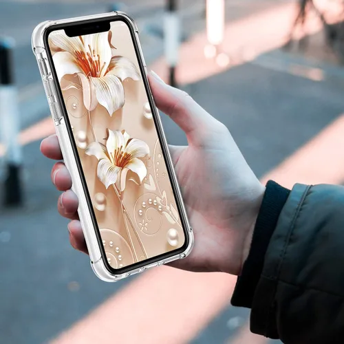 Vista 7 de MATEPROX Compatible con iPhone Xs Max, funda rígida de TPU híbrida transparente con delgada funda protectora a prueba de golpes para iPhone Xs Max
