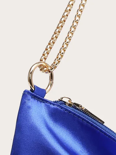 Vista 6 de Verdusa Bolso de noche de satén para mujer, bolso de hombro