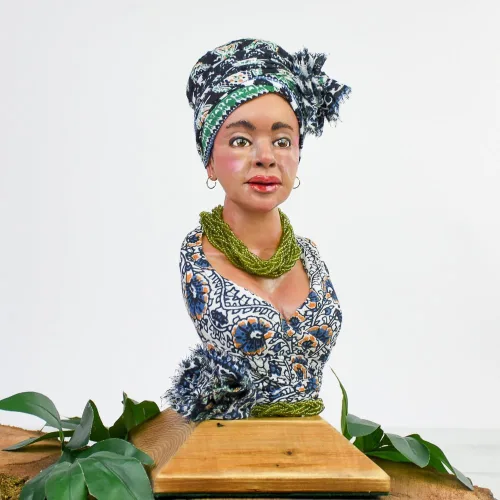 Vista 2 de Muñeca Super Sculpey Living de 1 libra Arcilla-Espresso