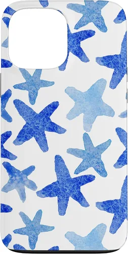 Vista 24 de Coastal Granddaughter Preppy Starfish Nautical Beach Ocean Case for iPhone 17