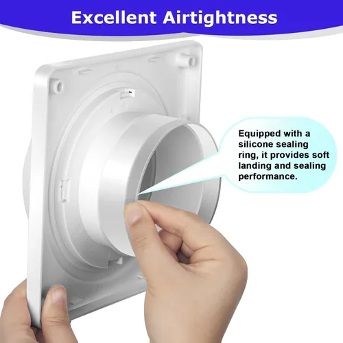 Vista 4 de Kit de Conector de Ventilación para Secadora Senshare, Placa de Pared para Ventilación de Secadora con Conexión y Desconexión Rápida, Kit