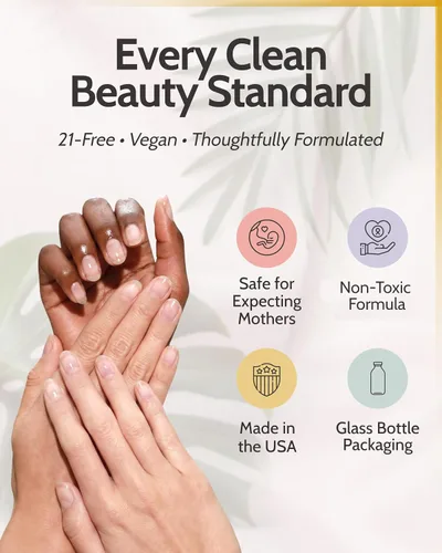 Vista 3 de Esmalte de uñas con certificado Halal de Karma - Verdaderamente transpirable, libre de crueldad animal y vegano - Esmalte de uñas permeable al