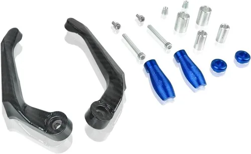 Vista 6 de for Y&amaha XMAX250 XMAX300 XMAX400 Xmax 250 300 400 X-MAX Motorcycle Handlebar Grips Guard Brake Clutch Levers Guard Protector (Color : Black)