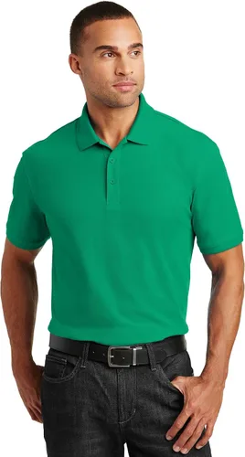 Vista 19 de Port Authority Unisex Core Classic Pique Polo Negro profundo
