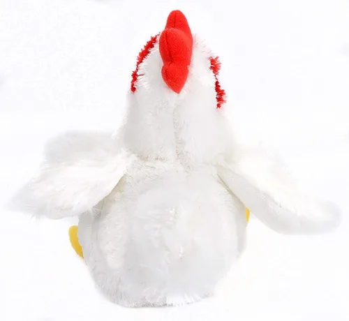 Vista 3 de Wild Republic - Peluche de gallina, regalos para niños, colección Hug'Ems, 7 pulgadas