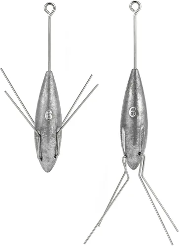 Vista 7 de Dr.Fish Sputnik Sinker Spider Sinker 2oz-10oz Surf Pesca Peso Pirámide Agua Salada Playa Casting Pesca Mar