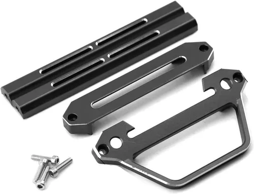 Vista 7 de kingsea Marco protector de transmisor de metal, accesorios de receptor de transmisor de automóvil a control remoto, piezas de actualización Negro