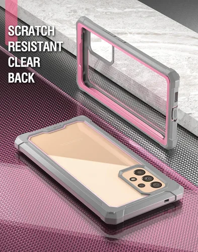 Vista 5 de Poetic Guardian - Funda para Samsung Galaxy A53 5G (2022) [probada contra caídas de grado militar de 6 pies], protector de pantalla integrado que