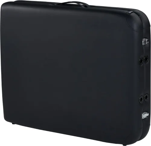 Vista 10 de Master Massage Zephyr - Mesa de masaje portátil y ligera, mesa de tatuaje, cama de spa (negro, granate)