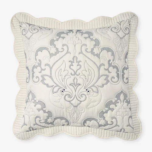 Vista 14 de BrylaneHome Amelia - Funda de almohada King, color rosa baya.
