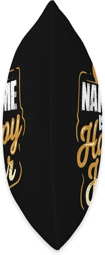 Vista 2 de Funny Napping Apparel Naptime is My Happy Hour - Almohada con cita para una siesta, 16.0 x 16.0 in, multicolor