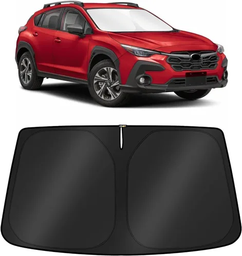 Vista 128 de KUST Parasol para parabrisas para BMW X1 F48 2016, 2017, 2018, 2019, 2020, 2021, 2022, accesorios de ajuste personalizado, parasol plegable