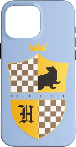 Vista 19 de Harry Potter Hufflepuff Checkered Shield Crest Case for iPhone 17