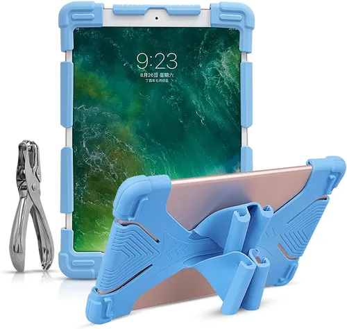 Vista 8 de CHINFAI Funda universal para tableta de 9.7, 10.1, 10.5 y 11 pulgadas, funda protectora universal de silicona para tableta de pantalla táctil de 9