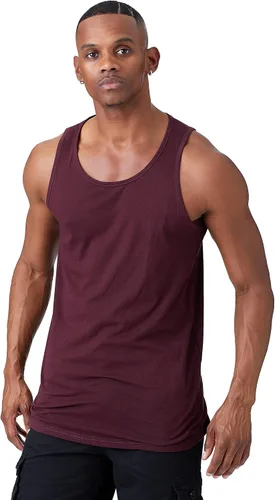 Vista 17 de Remera informal de jersey, sin mangas, lisa, básica (talles hasta 3XL, varios colores), para hombre.