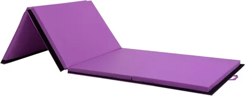Vista 15 de Gymnastics Tumbling Mat Portable Gymnastics Mat Foldable Tumbling Mat 2ft W 6ft L/4ft W 6ft L/4ft W 8ft L/4ft W 10ft Exercise Mat Yoga Mat with