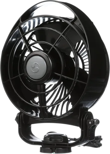 Vista 2 de SEEKR Ventilador Bora™ de Caframo, diseño compacto con potente flujo de aire, bajo consumo de potencia, 5000 horas de vida del motor, fabricado