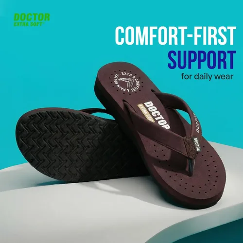 Vista 4 de DOCTOR EXTRA SOFT Women's Care - Pantuflas ortopédicas para diabéticos, cómodas MCR D-16