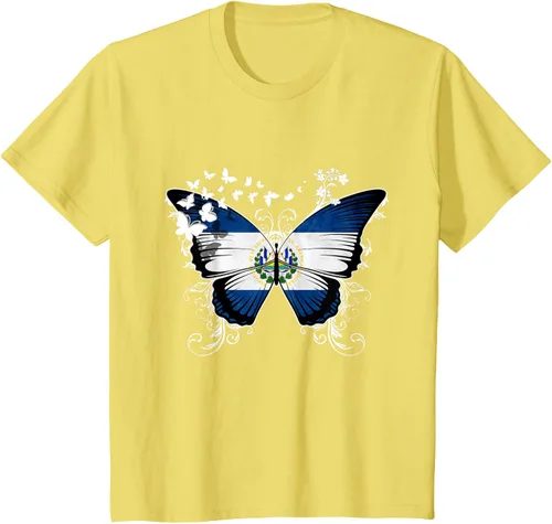Vista 54 de Camiseta con diseño de bandera de El Salvador