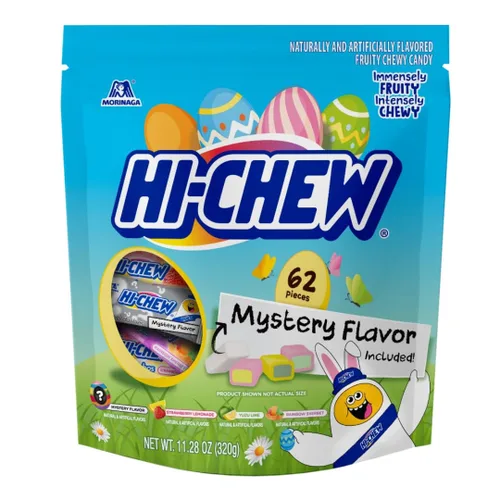 Vista 27 de HI-CHEW Mezcla Superfruit, 3.17 oz, 6 piezas, sin gluten, elaborada con sabores de frutas naturales y artificiales