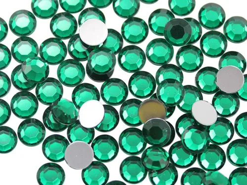 Vista 6 de Allstarco 500 unidades de diamantes de imitación acrílicos acrílicos SS40 Blue Aqua Lite de 0.315 pulgadas (0.315 in), QR120 para hacer joyas