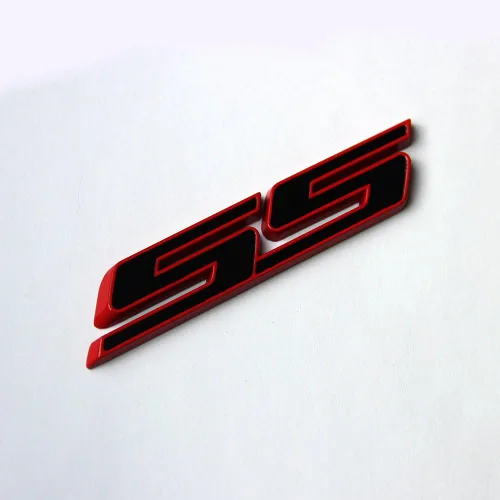 Vista 2 de Yoaoo 1x emblema OEM SS insignia 3D compatible con serie Zl1 1LE marco rojo SS línea roja