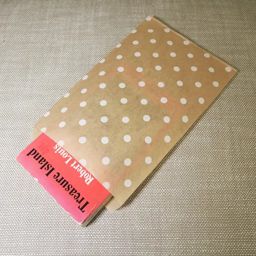 Vista 3 de CuteBox Bolsas de regalo de papel plano blanco con lunares (6 x 9 pulgadas) para mercancía, manualidades, recuerdos de fiesta, venta al por menor