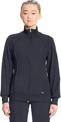 Vista 48 de Infinity by Cherokee 2391A - Chaquetas médicas con cremallera frontal para mujer, tela elástica en 4 direcciones