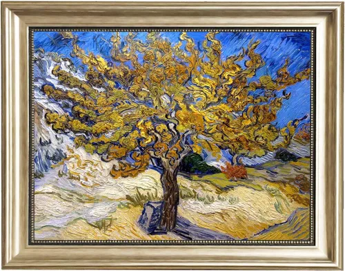 Vista 24 de ELITEAART- La noche estrellada por Vincent Van Gogh, pintura al óleo, reproducción de pintura al óleo, impresión en lienzo giclée, tamaño marcado