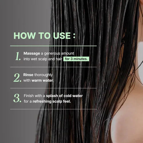 Vista 8 de Champú TS Premium 10.14 fl oz / 300g para prevención de pérdida de cabello, champú biotina antiadelgazamiento, champú coreano, rutina diaria natural
