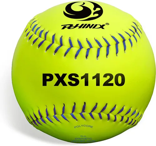 Vista 5 de PHINIX Tamaño y peso oficiales de sóftbol para opciones de práctica de 11 y 12 pulgadas
