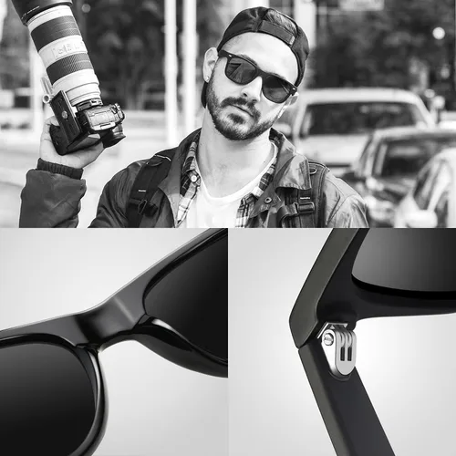 Vista 4 de Joopin Gafas de sol cuadradas polarizadas con protección UV para hombre y mujer