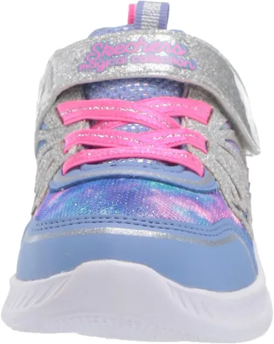 Vista 2 de Skechers Tenis unisex Comfy Flex 20 para niños rosado PeriwinklePink 0