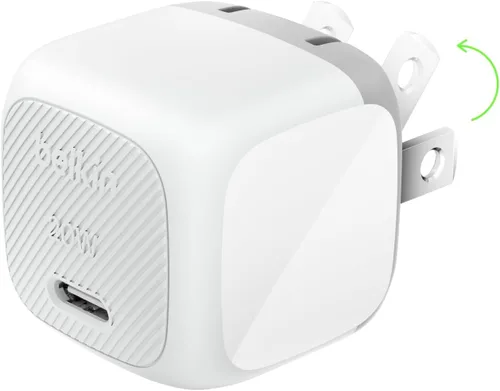 Vista 13 de Belkin Bloque de carga USB C de 20 W (paquete de 2) – Cable USB C incluido – Bloque de carga rápida, cargador de pared tipo C – Apple iPhone 17
