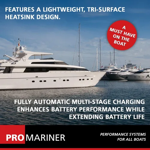 Vista 6 de ProMariner 44006 ProSport HD Cargador de batería marino impermeable, 6 amperios, 1 banco