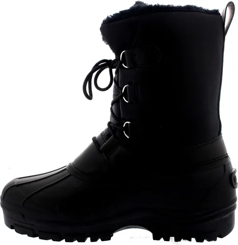 Vista 2 de Botas Polar de invierno, con cordones, de nailon, cortas, para invierno y nieve, para hombre