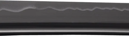Vista 6 de Black Shirasaya Sword, Hand Forged Full Tang Katana, Wakizashi, Tanto