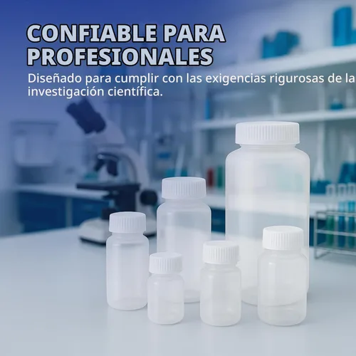 Vista 5 de United Scientific™ Recipientes de muestras de boca ancha con tapas, 1.0 fl oz, paquete de 12