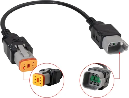 Vista 3 de Kit de herramienta escáner de cable de diagnóstico con chip FT232RL y herramienta de cable bootstrap compatible con motores marinos fuera de borda